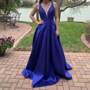 Blue Prom Dress